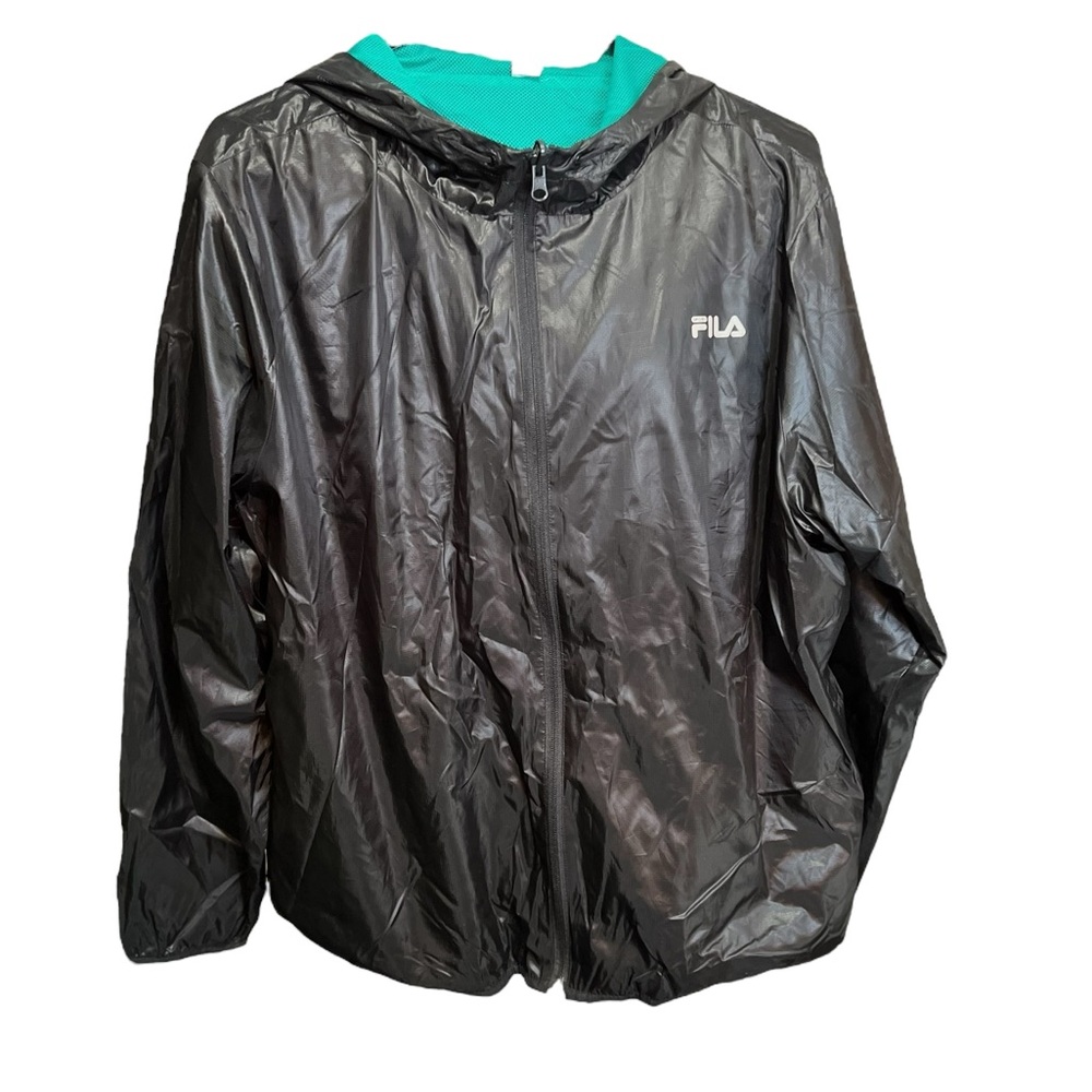 Fila Men’s Windbreaker Rain Jacket Sz XL